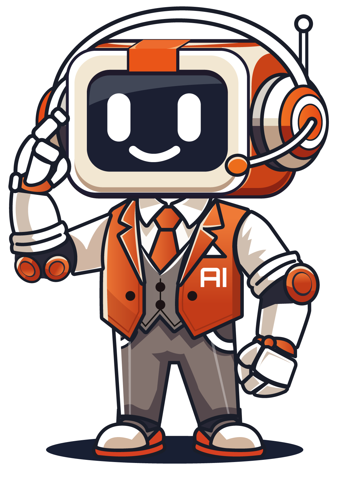Otto AI Assistant Mascot